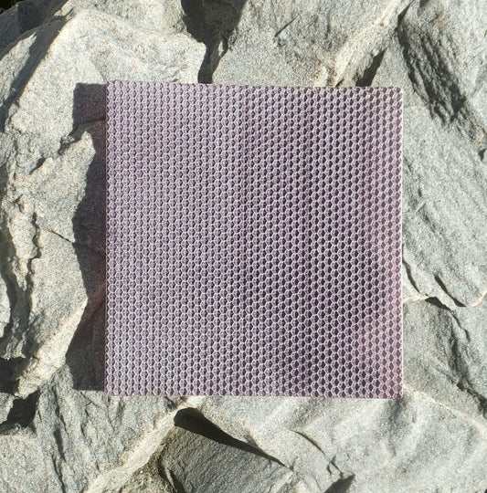 Light Purple 7.7" x7.7" beeswax sheets