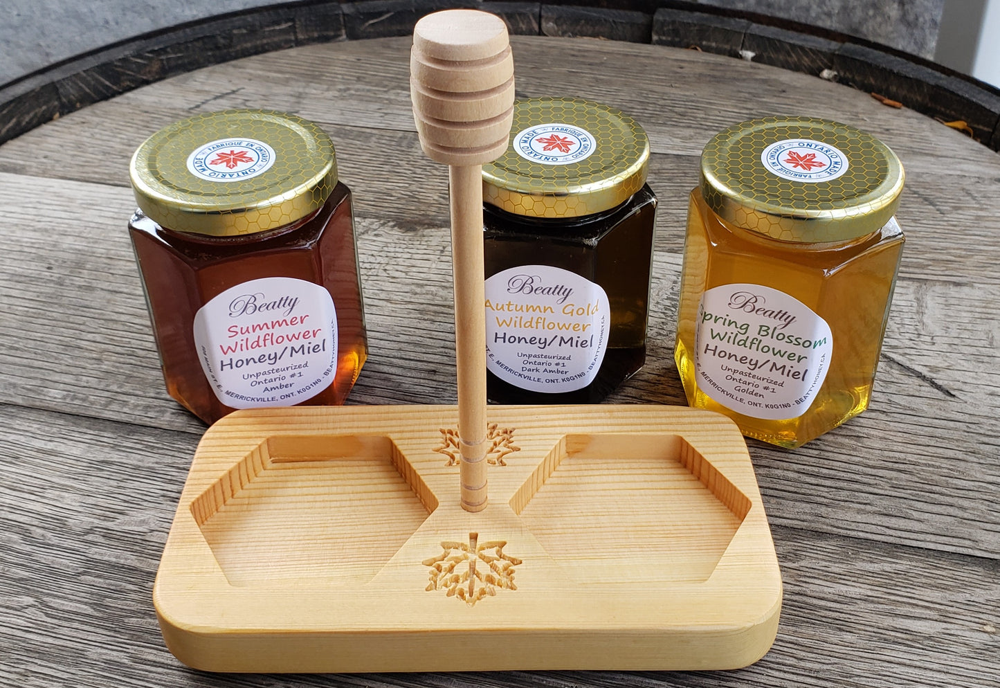 WOODEN HONEY BOATS