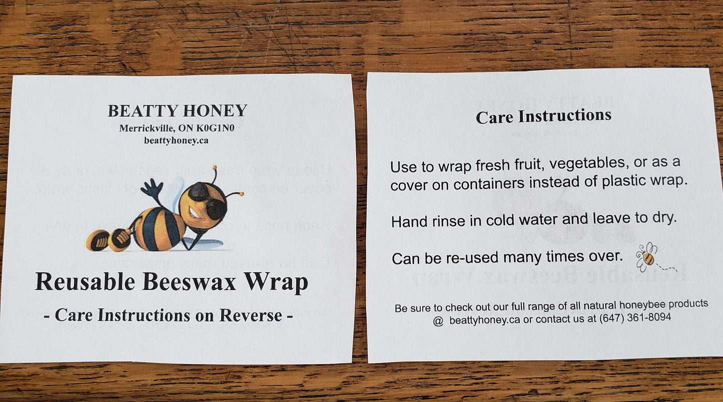 Beeswax Food Wraps