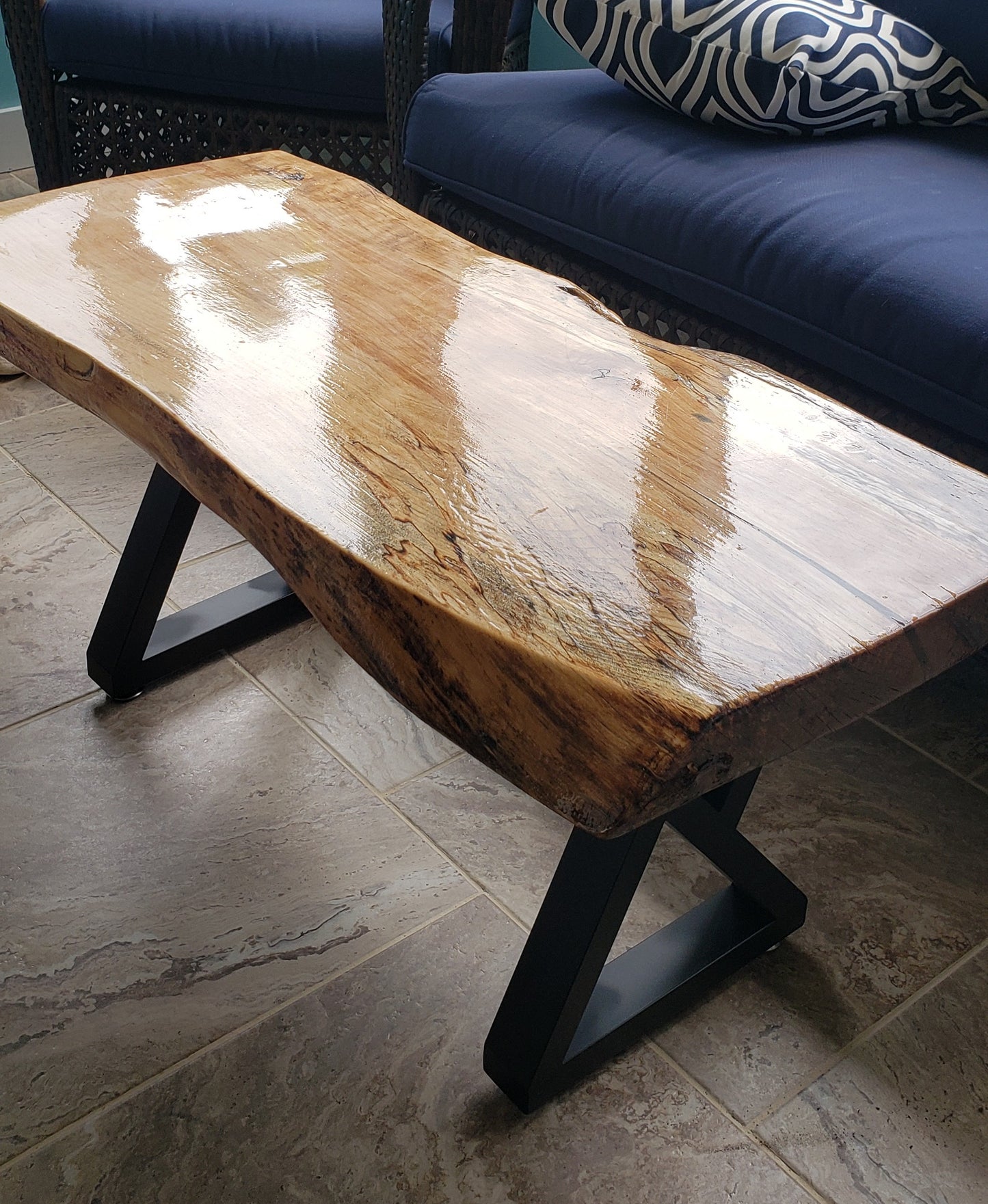 LIVE EDGE COFFEE TABLE