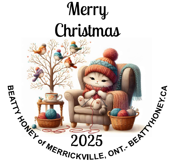 MERRY CHRISTMAS HONEY STOCKING STUFFER