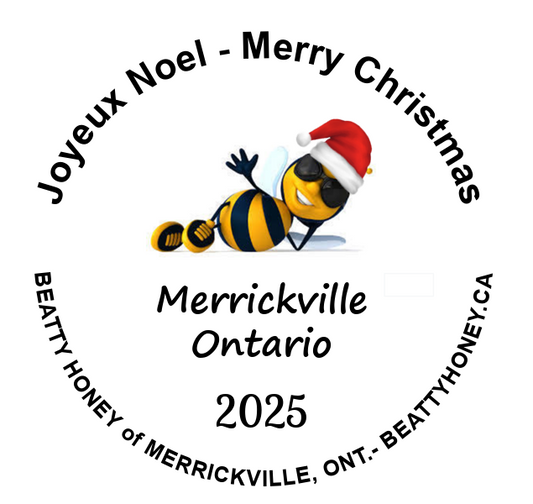 MERRY CHRISTMAS HONEY STOCKING STUFFER