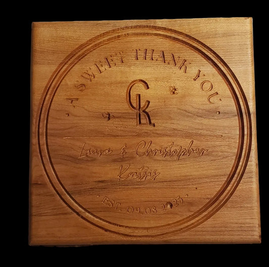 WEDDING PLAQUE