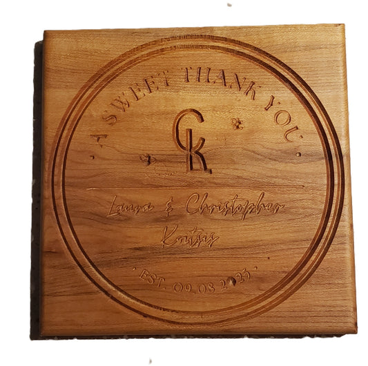 WEDDING PLAQUE