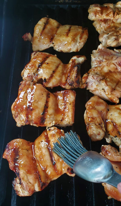 Beatty's BBQ Sauce on Chicken