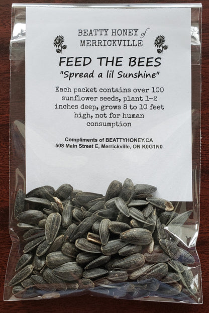SUNFLOWER SEED PACKETS